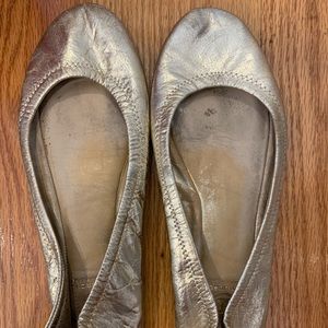 well loved Tory Burch flats